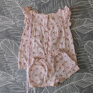 100% Organic Cotton Baby Toddler Matching Set